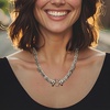 image:imageRossSimons Sterling Silver Byzantine Necklace With Black OnyxOnyx