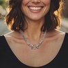 image:imageRossSimons Sterling Silver Byzantine Necklace With Black OnyxOnyx