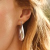 image:imageRossSimons Sterling Silver Graduated Hoop Earrings