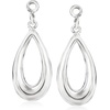 image:imageRossSimons Sterling Silver Teardrop Earring Jackets