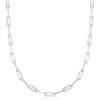 image:imageCharles Garnier Sterling Silver Paper Clip Link Necklace 24 inches