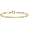 image:imagePure Collection by RossSimons Italian 14kt Yellow Gold Paper Clip Link Braceletno gemstone