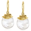 image:imageRossSimons 1213mm Cultured Coin Pearl Drop EarringsWhite