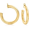 image:imageRossSimons 14kt Yellow Gold Hoop Earring Jackets 78 inches