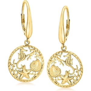 image:imageRossSimons Sea Life Drop Earrings138 Inches