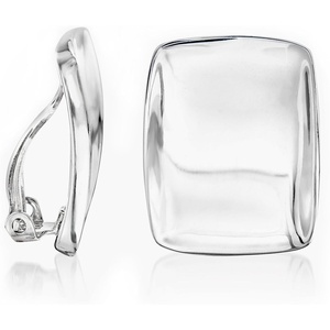 image:imageZina Sterling Silver Palm Springs Large ClipOn Earrings
