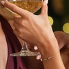 image:imagePure Collection by RossSimons 010 Carat Ruby and 11 ct tw Diamond Bar Bracelet in 14kt Yellow GoldRuby