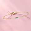 image:imagePure Collection by RossSimons 010 Carat Sapphire and 11 ct tw Diamond Bar Bracelet in 14kt Yellow GoldSapphire