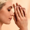 image:imagePure Collection by RossSimons 015 ct tw Diamond Cluster Band in Sterling SilverDiamond
