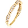 image:imagePure Collection by RossSimons 025 ct tw Diamond Ring in 14kt Yellow GoldDiamond