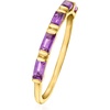 image:imagePure Collection by RossSimons 040 ct tw Amethyst Ring in 14kt Yellow GoldAmethyst