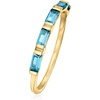 image:imagePure Collection by RossSimons 040 ct tw London Blue Topaz Ring in 14kt Yellow GoldTopaz