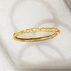 image:imagePure Collection by RossSimons 14kt Yellow Gold Roped RingNo Gemstone