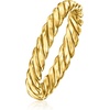 image:imagePure Collection by RossSimons 14kt Yellow Gold Twisted RingNo Gemstone