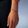 image:imagePure Collection by RossSimons 445mm Turquoise Bead Stretch Bracelet With 14kt Yellow Goldturquoise