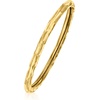 image:imagePure Collection by RossSimons Italian 14kt Yellow Gold Grooved RingNo Gemstone