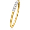 image:imageRossSimons 010 ct tw Diamond 5Stone Ring in 10kt Yellow GoldDiamond