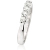 image:imageRossSimons 050 ct tw Diamond 5Stone Wedding Band in 14kt White Gold Size 85