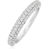 image:imageRossSimons 050 ct tw Pave Diamond Ring in Sterling SilverDiamond