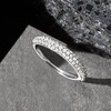 image:imageRossSimons 050 ct tw Pave Diamond Ring in Sterling SilverDiamond