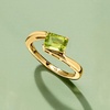 image:imageRossSimons 080 Carat Peridot Ring in 18kt Gold Over SterlingPeridot