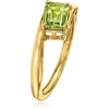 image:imageRossSimons 080 Carat Peridot Ring in 18kt Gold Over SterlingPeridot