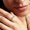image:imageRossSimons 090 ct tw London and Sky Blue Topaz Ring in 14kt Yellow GoldTopaz