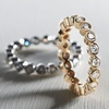 image:imageRossSimons 100 ct tw BezelSet Diamond Eternity Band in 14kt Yellow GoldDiamond