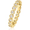 image:imageRossSimons 100 ct tw BezelSet Diamond Eternity Band in 14kt Yellow GoldDiamond