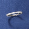 image:imageRossSimons 100 ct tw Diamond Eternity Band in 14kt White GoldDiamond