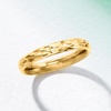 image:imageRossSimons 10kt Yellow Gold Textured RingNo Gemstone