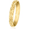 image:imageRossSimons 10kt Yellow Gold Textured RingNo Gemstone