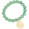 image:imageRossSimons 10mm Jade Bead Stretch Bracelet