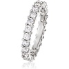 image:imageRossSimons 120 ct tw CZ Eternity Band in Sterling SilverCubic Zirconia