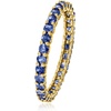 image:imageRossSimons 120 ct tw Sapphire Eternity Band in 14kt Yellow GoldSapphire