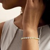 image:imageRossSimons 1200 ct tw Ethiopian Opal Tennis Bracelet in 18kt Gold Over SterlingOpal