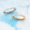 image:imageRossSimons 125 ct tw CZ Eternity Band in 14kt Yellow GoldCubic Zirconia
