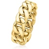 image:imageRossSimons 14kt Yellow Gold CurbLink RingNo Gemstone