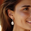 image:imageRossSimons 1517mm Cultured Baroque Keshi Pearl Drop Earrings in Sterling Silver