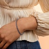 image:imageRossSimons 1600 ct tw Sapphire Tennis Bracelet in Sterling SilverSapphire