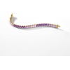 image:imageRossSimons 1700 ct tw Ombre Amethyst Tennis Bracelet in 18kt Gold Over SterlingAmethyst