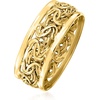 image:imageRossSimons 18kt Gold Over Sterling Byzantine RingNo Gemstone