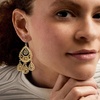 image:imageRossSimons 18kt Gold Over Sterling Filigree Chandelier Earrings