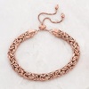 image:imageRossSimons 18kt Rose Gold Over Sterling Byzantine Bolo Bracelet