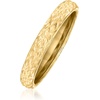 image:imageRossSimons 18kt Yellow Gold Quilted RingNo Gemstone