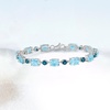 image:imageRossSimons 1950 ct tw London and Sky Blue Topaz Bracelet in Sterling SilverTopaz