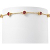 image:imageRossSimons 250 ct tw BezelSet Ruby Station Bracelet in 18kt Gold Over Sterling 7 inches