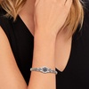 image:imageRossSimons 250 ct tw Sapphire and 90 ct tw Diamond Bracelet in Sterling Silver