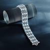 image:imageRossSimons 2675 ct tw London and Sky Blue Topaz Bracelet in Sterling SilverTopaz
