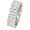 image:imageRossSimons 380 ct tw CZ Eternity Band in Sterling SilverCubic Zirconia